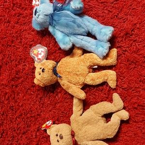 3 Bear Beanie Babies
